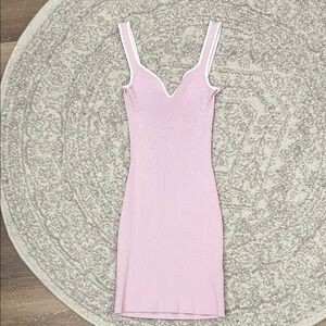 Abercrombie women’s knit pink mini dress